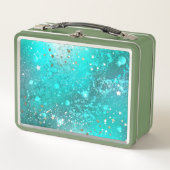 Folie Mint Turquoise Achtergrond (Voorkant)