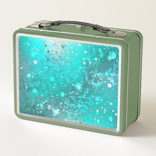 Folie Mint Turquoise Achtergrond (Achterkant)