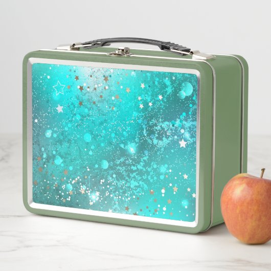 Folie Mint Turquoise Achtergrond (In situ)