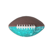 Folie Mint Turquoise Achtergrond American Football (Voorkant)