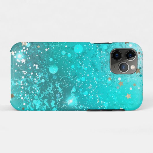 Folie Mint Turquoise Achtergrond Case-Mate iPhone Case (Achterkant (horizontaal))