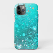 Folie Mint Turquoise Achtergrond Case-Mate iPhone Case (Achterkant)
