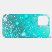 Folie Mint Turquoise Achtergrond Case-Mate iPhone Case (Achterkant (horizontaal))
