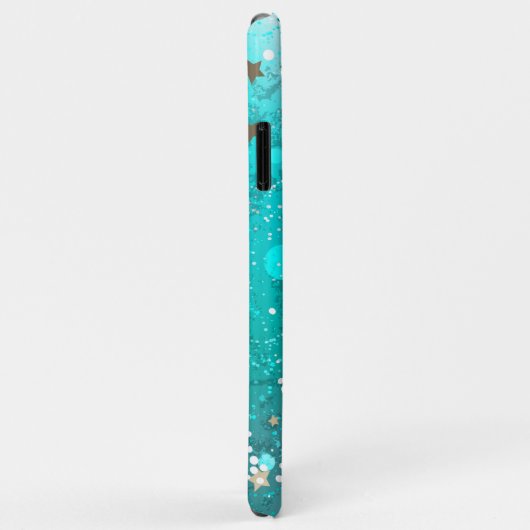 Folie Mint Turquoise Achtergrond Case-Mate iPhone Case (Achterkant/rechts)