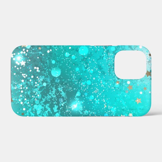 Folie Mint Turquoise Achtergrond Case-Mate iPhone Case (Achterkant (horizontaal))