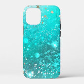 Folie Mint Turquoise Achtergrond Case-Mate iPhone Case (Achterkant)