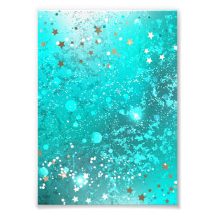 Folie Mint Turquoise Achtergrond Foto Afdruk