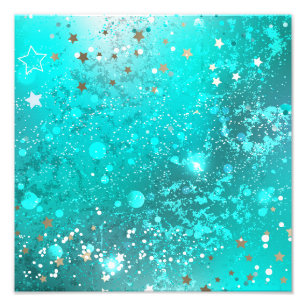 Folie Mint Turquoise Achtergrond Foto Afdruk