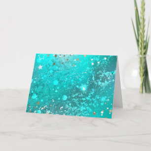 Folie Mint Turquoise Achtergrond Kaart
