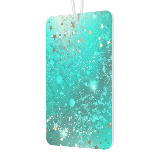 Folie Mint Turquoise Achtergrond Luchtverfrisser (Links)