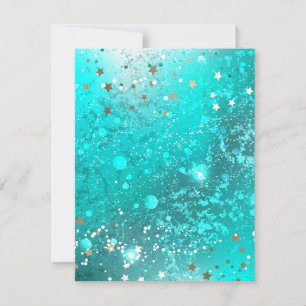 Folie Mint Turquoise Achtergrond Save The Date