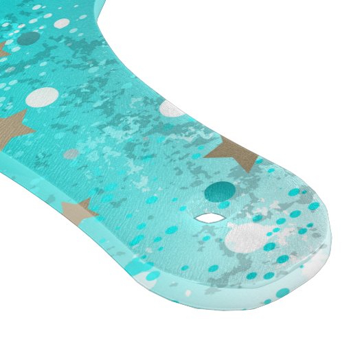 Folie Mint Turquoise Achtergrond Snijplank (Hoek)