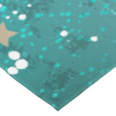 Folie Mint Turquoise Achtergrond Tafelkleed (Gekanteld)