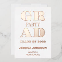 FOLIE MODERN AFSTUDEERDER PARTIJ