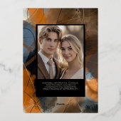 Folie Moderne Abstracte bewerkbare Sjabloon Earthy (Achterkant)