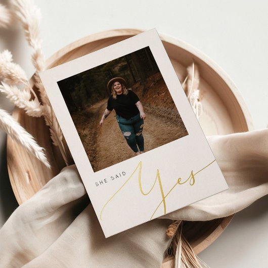 FOLIE Moderne minimalistische bridal Shower-uitnod Uitnodiging