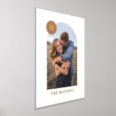 Folie Moderne monogram Lijst Fotofoto's afdrukken (Laagn)