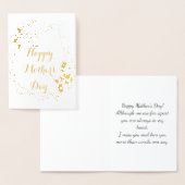 Folie Moederdag Kaart, Happy Mama's Day Folie Kaarten (Display)