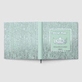 Folie Pageant Crown Photo Scrapbook met voortekst Gastenboek (Volledig)