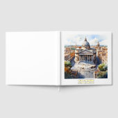 Folie Pantheon waterverf Rome bruidsparen Gastenboek (Volledig)