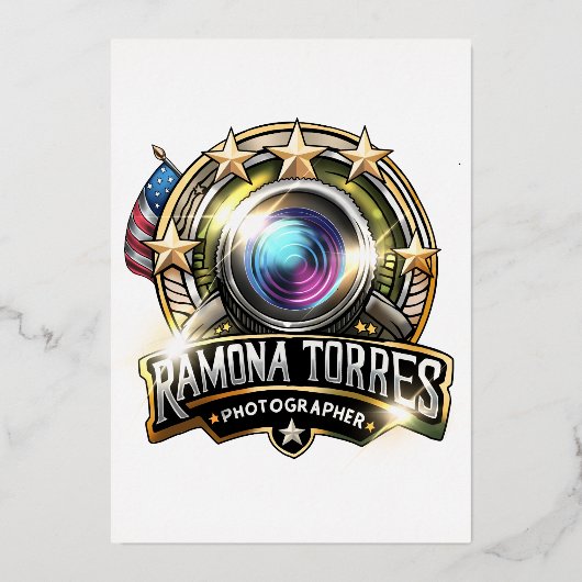 folie papier uitnodiging (Voorkant)