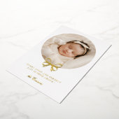 Folie Perfect Gift Vakantie Geboorte Aankondiging (Gedraaid)