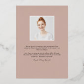 Folie perspectieven | Aankondiging foto-Afstuderen (Achterkant)