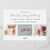 Folie Prettige feestdagen baby (Achterkant)