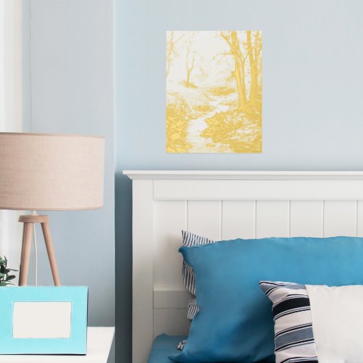 FOLIE PRINT POSTER KUNST EN DESIGN STIJLEN (Insitu (Slaapkamer))