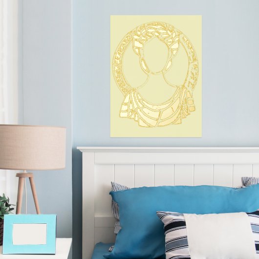 FOLIE PRINT POSTER KUNST EN DESIGN STIJLEN (Insitu (Slaapkamer))