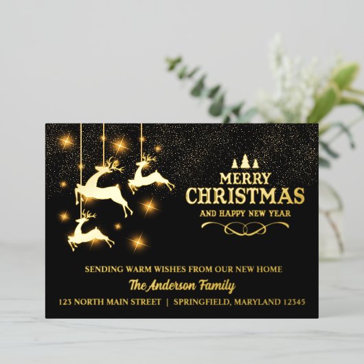 Folie rendieren bewegende aankondiging vakantie Ka (Staand Voorkant)