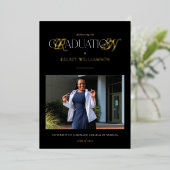 Folie RN Aankondiging van Afstuderen in naturserin (Staand Voorkant)