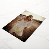 Folie RN Asclepius Afstuderen Fotoaankondiging Folie Uitnodiging (Gedraaid)