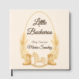 Folie Rocking Horse Boho Baby shower gastenboek