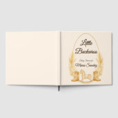 Folie Rocking Horse Boho Baby shower gastenboek (Volledig)