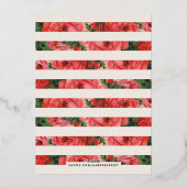 Folie Roos Lijst Galentine's Day Invitation - Ivor Folie Uitnodiging (Achterkant)