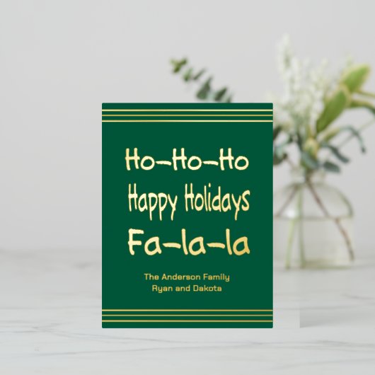 Folie Roze Vakantie Post Kaart (Staand Voorkant)