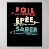 folie saber-definitie grappige ventilatoren epe poster (Voorkant)