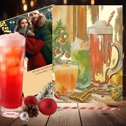 Folie Santa's Brew | Kerst Drink Kaart