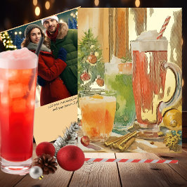 Folie Santa's Brew | Kerst Drink Kaart