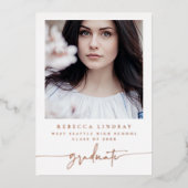 Folie Script Afstudeerfoto Kaarten (Voorkant)