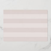 Folie script | Eenvoudig elegant Vrijgezellenfeest Folie Uitnodiging (Achterkant)