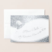 Folie Silver Bellet UW FOTO BINNEN Folie Kaarten (Voorkant met envelop)