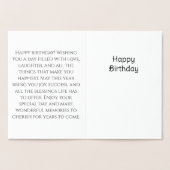 Folie sterren en moonen Kaart op zaterdag (Binnen)