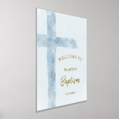 folie tekst Baptisme welkomstbord Folie Afdrukken (Laagn)