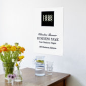 Folie Tekst voor zakelijke Logo Poster afdrukken (Laag (Keuken))