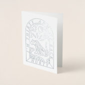 Folie Tiger Back Hurty Funny 30th Birthday Kaart (Voorkant)