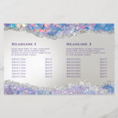 Folie tweeledige brochure voor Zeemeerminnenreeks (Achterkant)