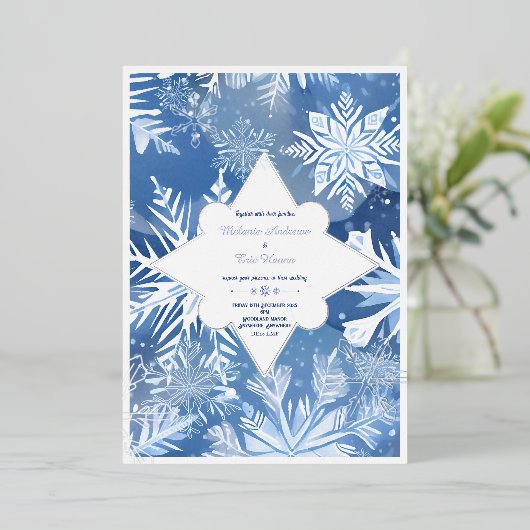 Folie Uitnodiging (Staand Voorkant)