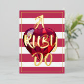 Folie uitnodiging (Staand Voorkant)